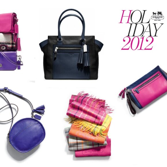 New, Coach Legacy Colorblock Candace Carryall - Picture 6 of 16